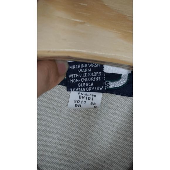 Disney Tan CMO "You Make Magic Happen" Long Sleeve Button Up Tinker Bell Size Md - Picture 6 of 6